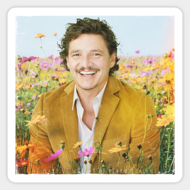 Pedro Pascal is Pure Sunshine Sticker by ZelleDa